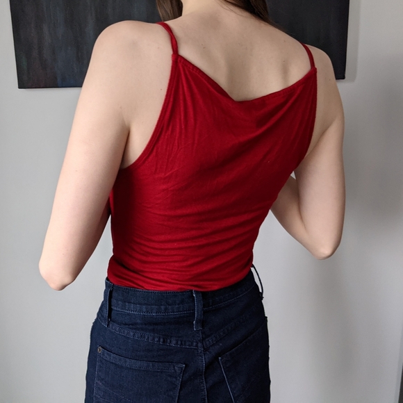 Red Lacy Camisole H&M - Picture 2 of 4